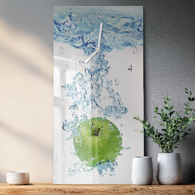 Reloj vertical Agua de manzana