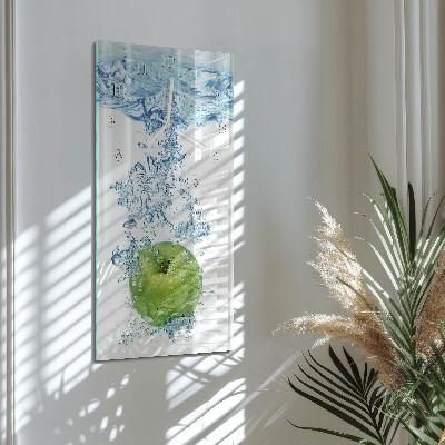 Reloj vertical Agua de manzana