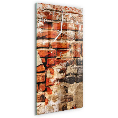 Reloj vertical Muro de ladrillo