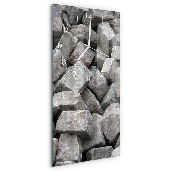 Reloj vertical Piedras