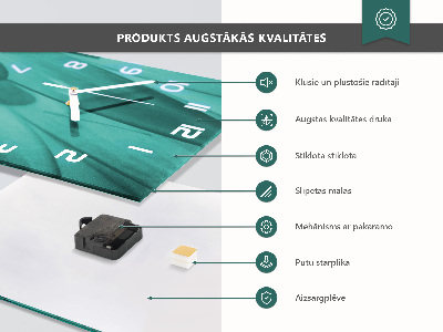 Reloj vertical Junta