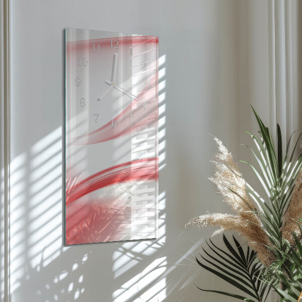 Reloj vertical Arte abstracto