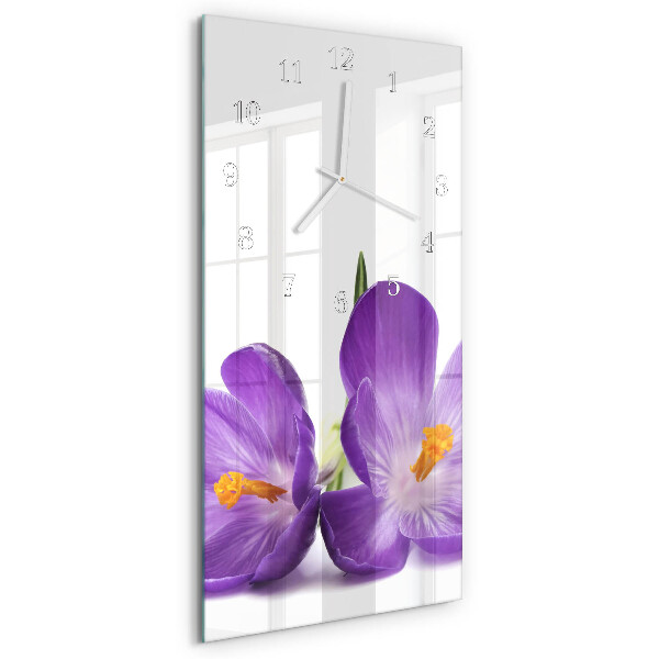 Reloj vertical Flor