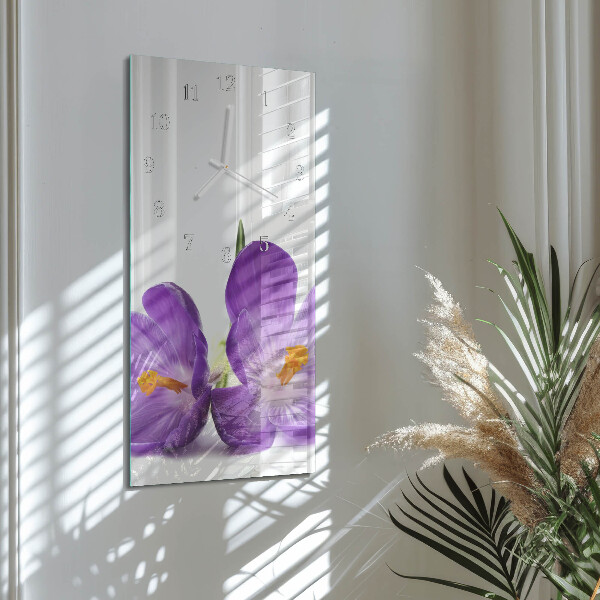Reloj vertical Flor