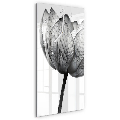 Reloj vertical Tulipán