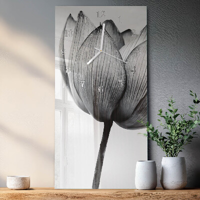 Reloj vertical Tulipán