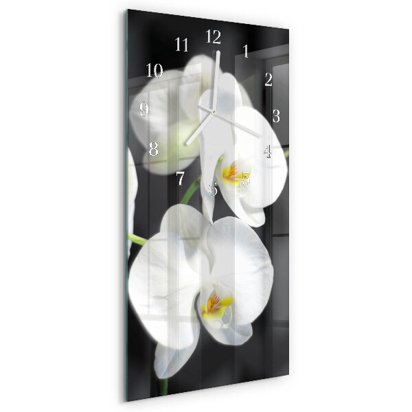Reloj vertical Orquídea