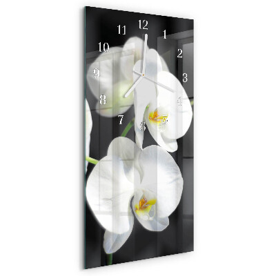Reloj vertical Orquídea