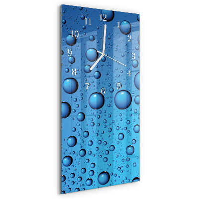 Reloj vertical Gotas