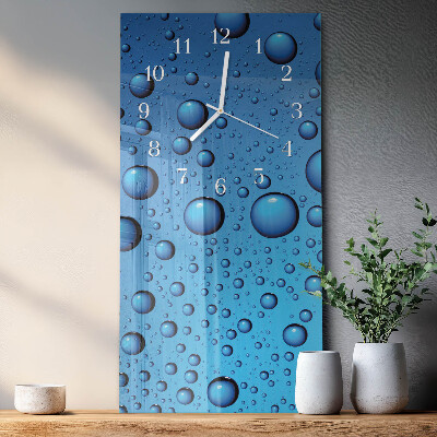 Reloj vertical Gotas