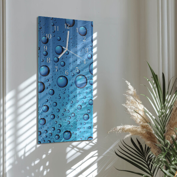 Reloj vertical Gotas