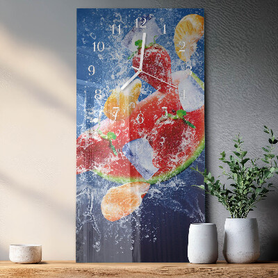 Reloj vertical Fruta
