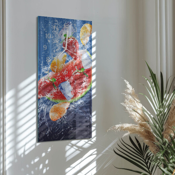 Reloj vertical Fruta