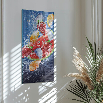 Reloj vertical Fruta
