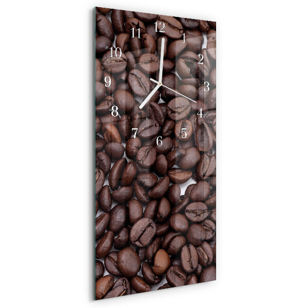 Reloj vertical Granos de café