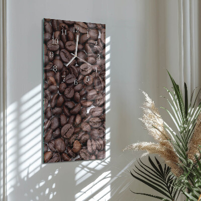 Reloj vertical Granos de café