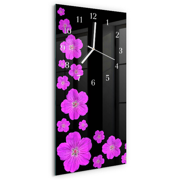 Reloj vertical Flores