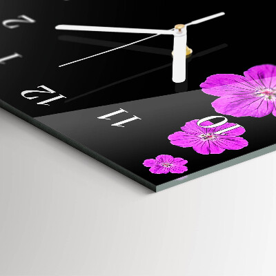 Reloj vertical Flores