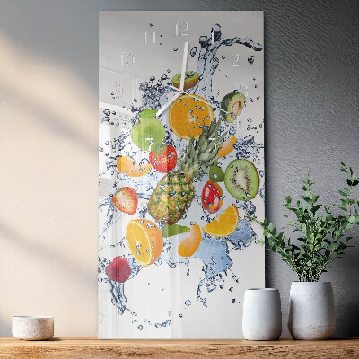 Reloj vertical Fruta