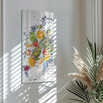 Reloj vertical Fruta