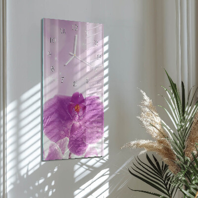Reloj vertical Orquídea