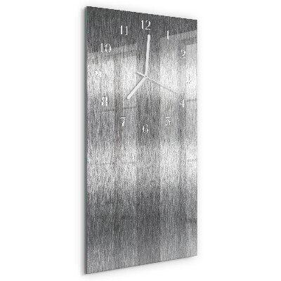 Reloj vertical Acero