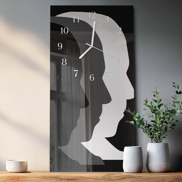 Reloj vertical Rostro