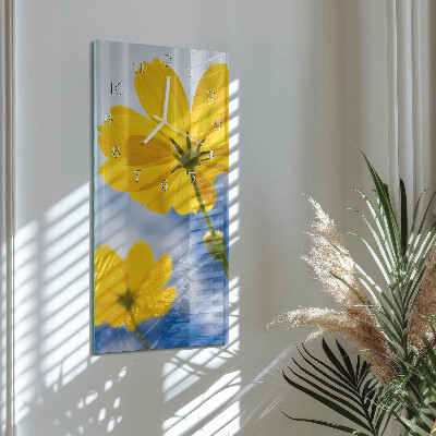 Reloj vertical Flor