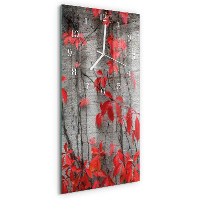 Reloj vertical Flores