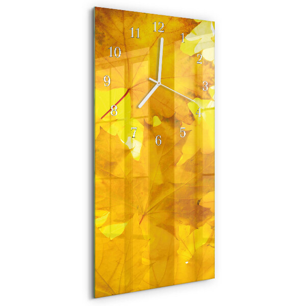 Reloj vertical Hojas