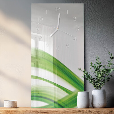 Reloj vertical Onda abstracta