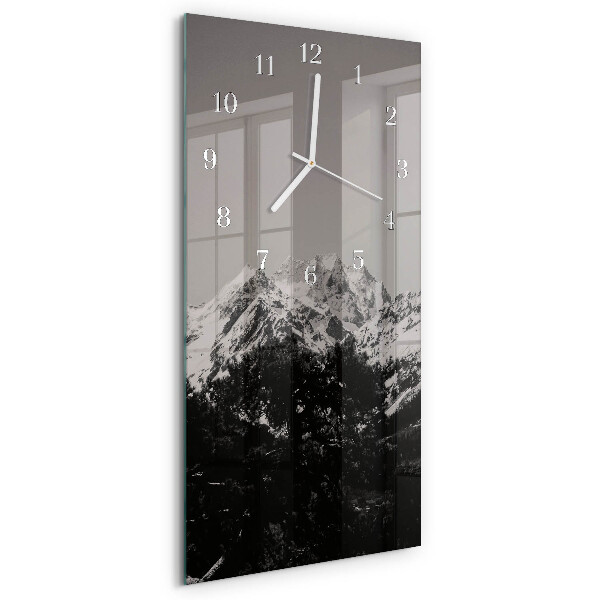 Reloj vertical montañas