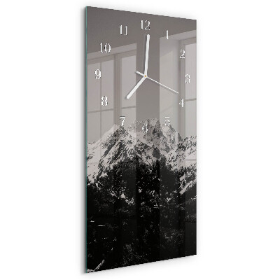 Reloj vertical montañas