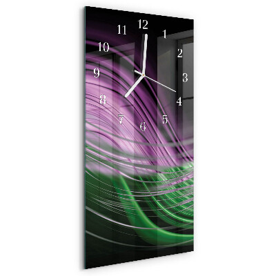 Reloj vertical Arte abstracto