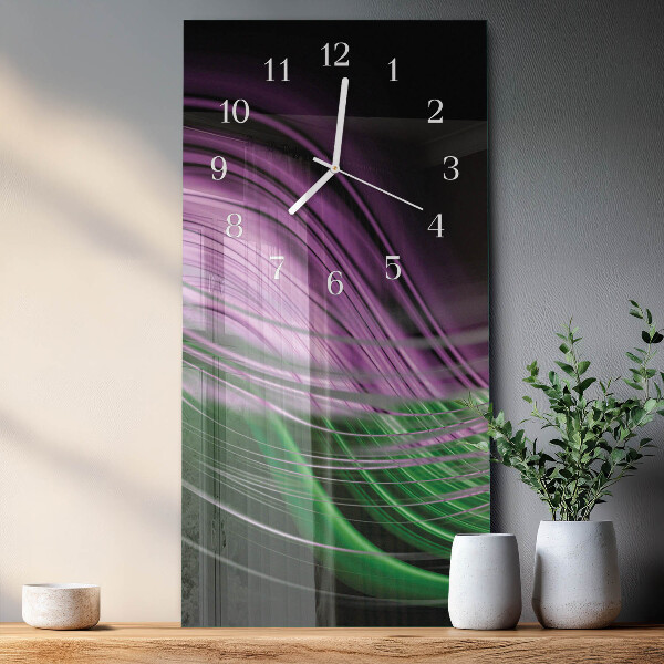 Reloj vertical Arte abstracto