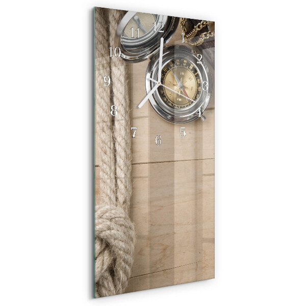 Reloj vertical Brújula