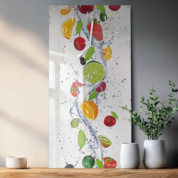 Reloj vertical Fruta