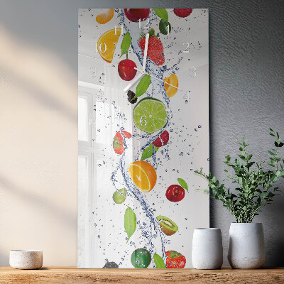 Reloj vertical Fruta