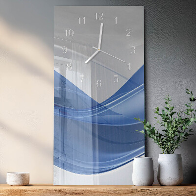 Reloj vertical Líneas abstractas