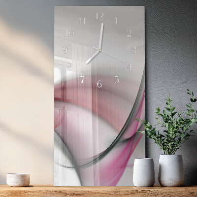 Reloj vertical Arte abstracto