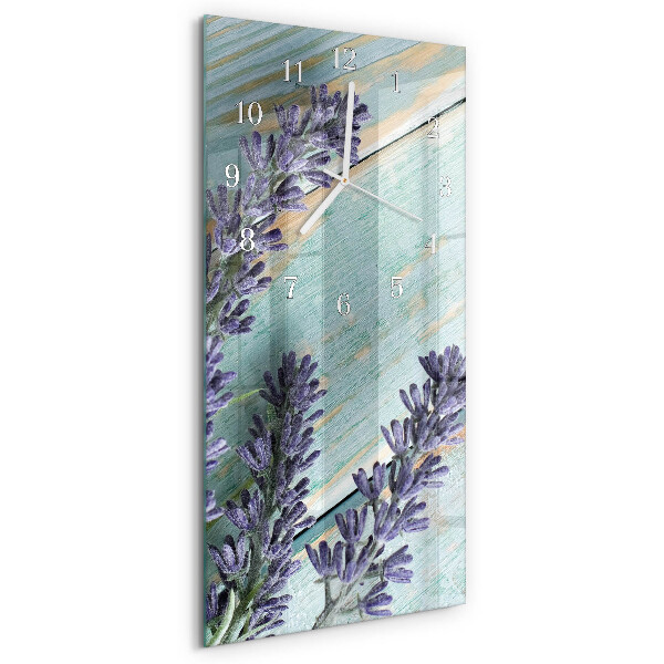 Reloj vertical Lavanda