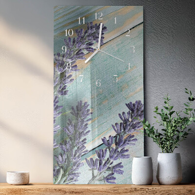 Reloj vertical Lavanda