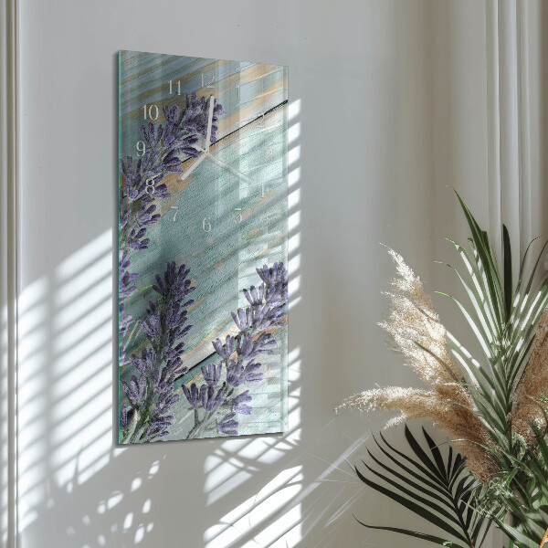 Reloj vertical Lavanda