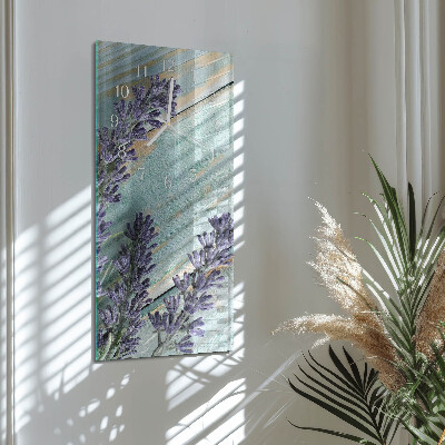 Reloj vertical Lavanda
