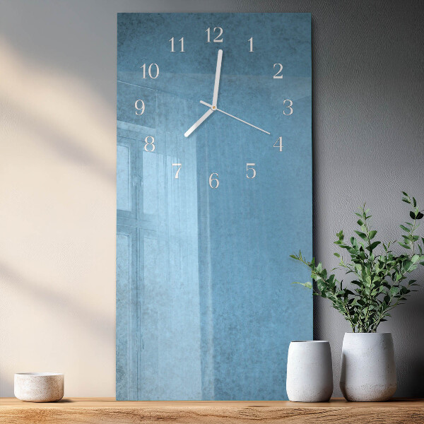 Reloj vertical Patrón de hielo