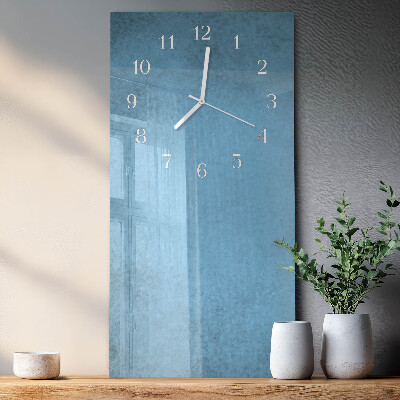Reloj vertical Patrón de hielo