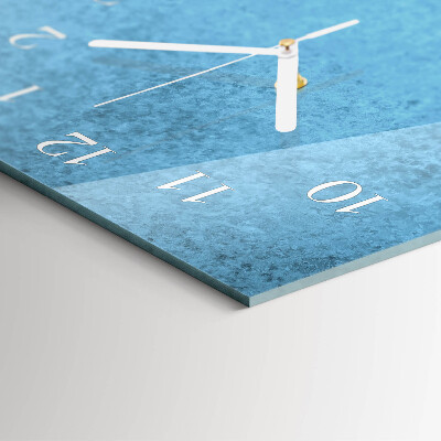 Reloj vertical Patrón de hielo