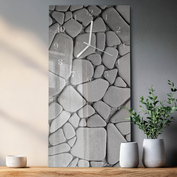 Reloj vertical Piedras
