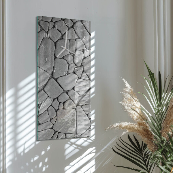 Reloj vertical Piedras