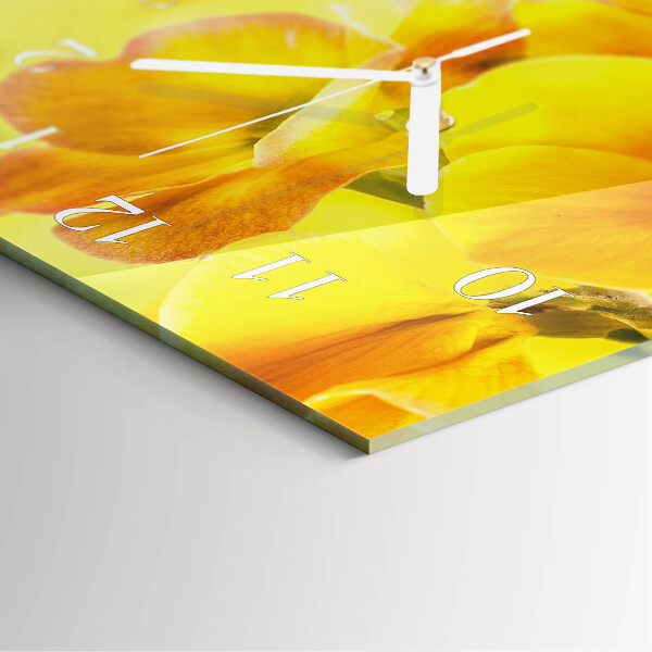 Reloj vertical Flores